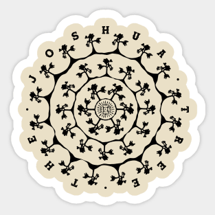 The Joshua Tree Repeating Circles Sticker